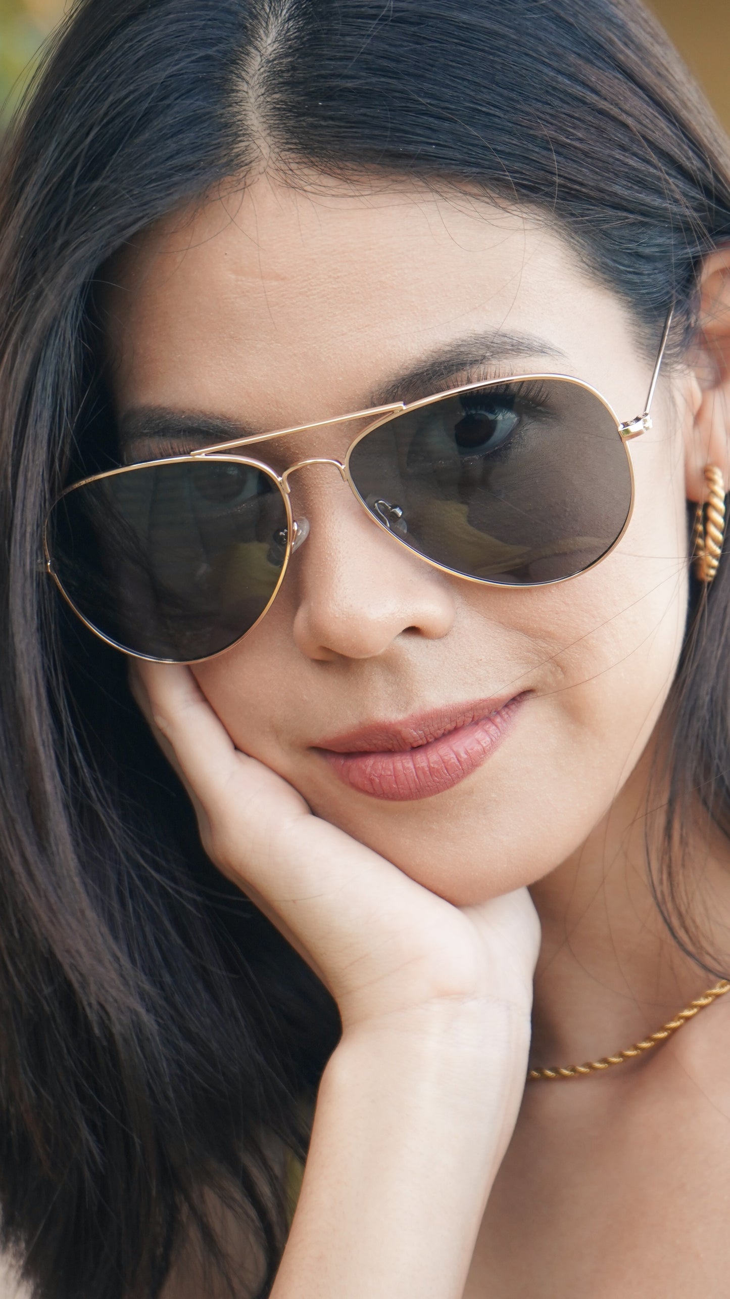 Ducky™ Polarized Aviators Smoke