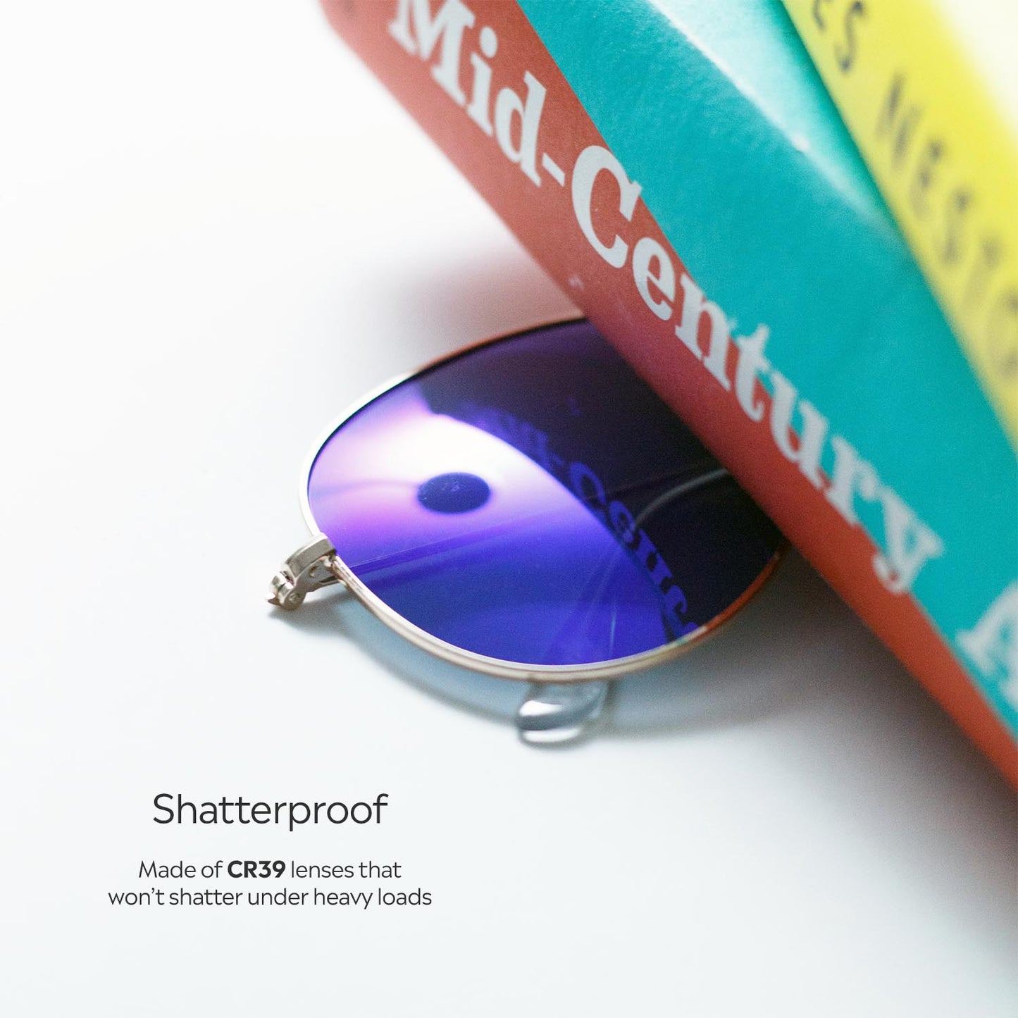 Ducky™ Polarized Aviators Blue Chroma