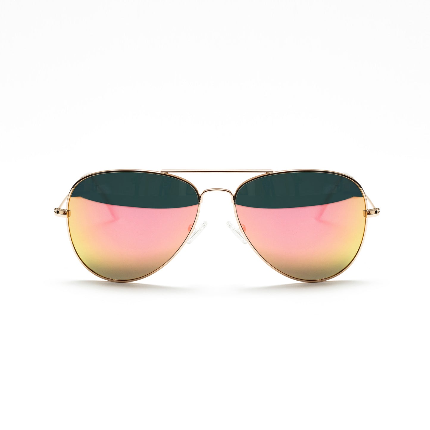 Ducky™ Polarized Aviators Pink Chroma