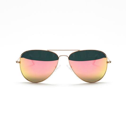 Ducky™ Polarized Aviators Pink Chroma