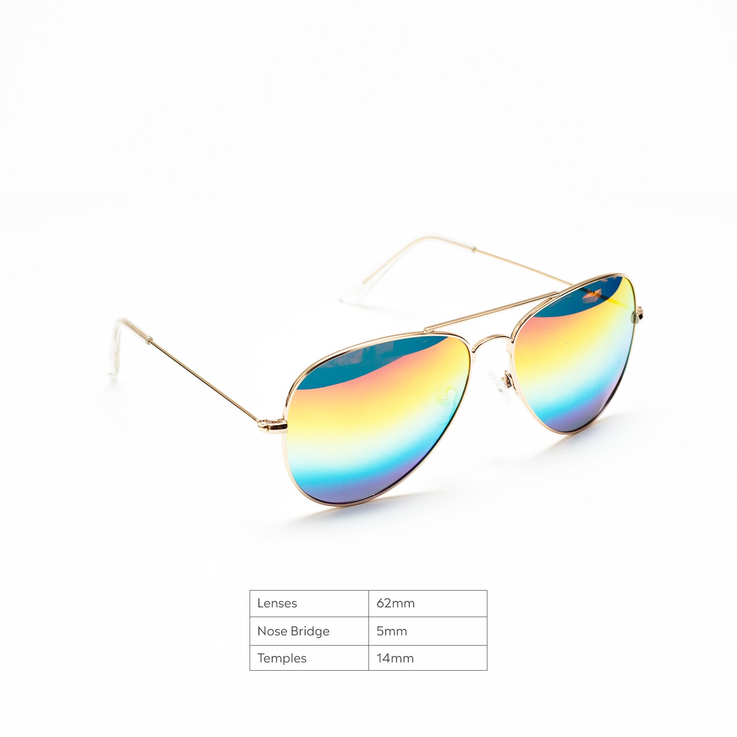 RainbowOPTX Violet Sunglasses Gold Aviator Frames Men & Women — Rainbow  OPTX™
